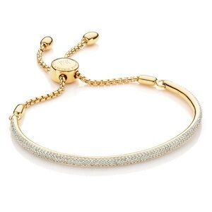 Monica Vinader Fiji Diamond Bar Bracelet